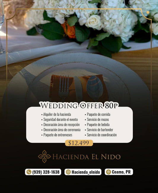 Wedding Offer 80 Personas