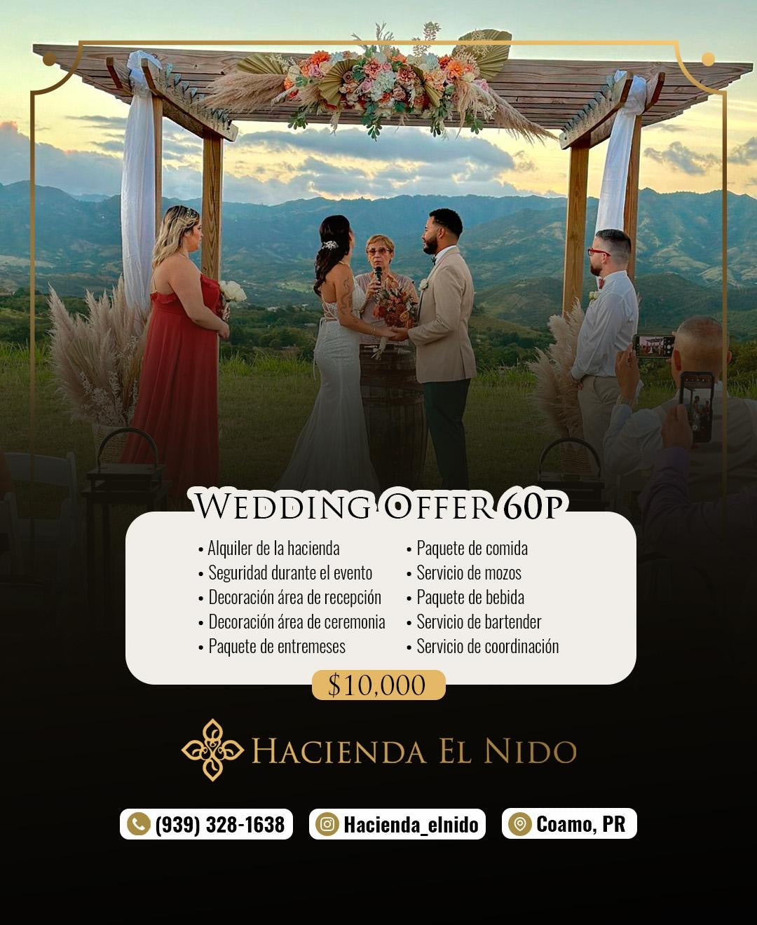 Weddign Offer 60 Personas